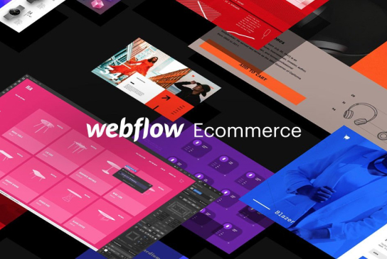 webflow landing page development